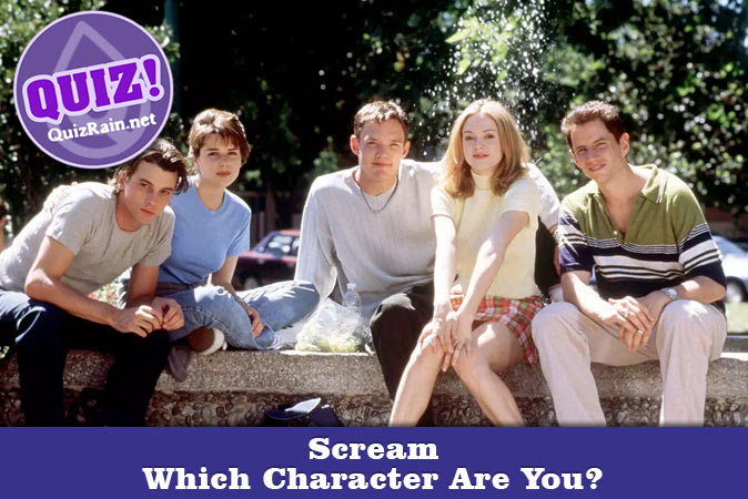 Bem-vindo ao questionário: Qual personagem original de Scream você é?