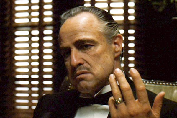 Vito Corleone dans The Godfather