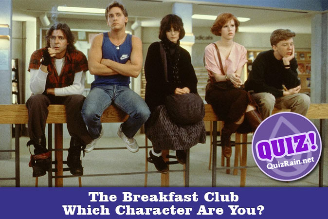 Welcome to Quiz: Which 'The Breakfast Club' Character Are You