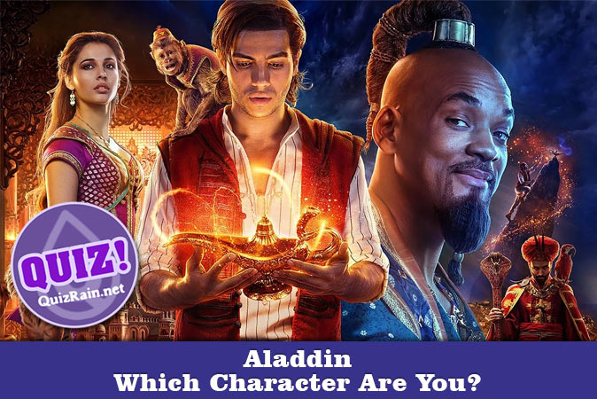 Bienvenido al cuestionario: ¿Qué personaje de Aladdin eres?