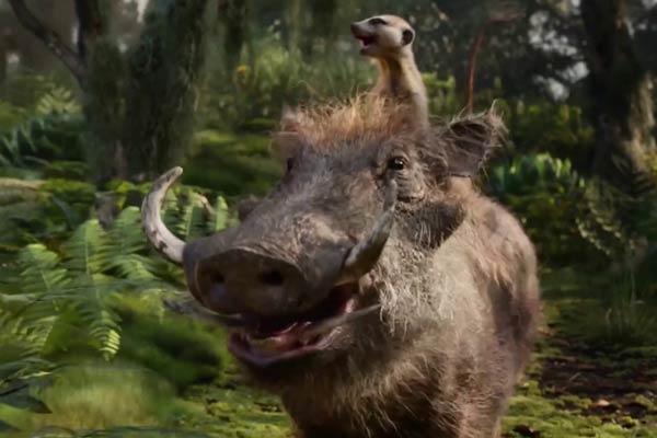Pumbaa em The Lion King