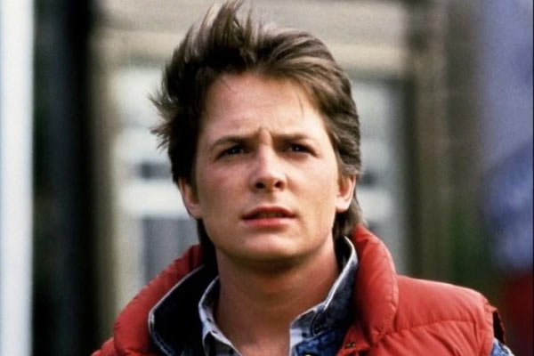 Marty McFly em Back to the Future