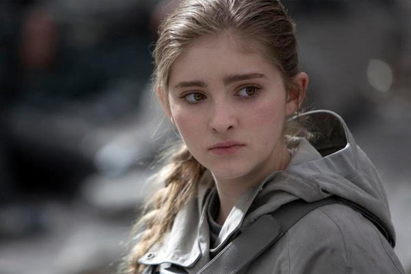 Primrose Everdeen in The Hunger Games