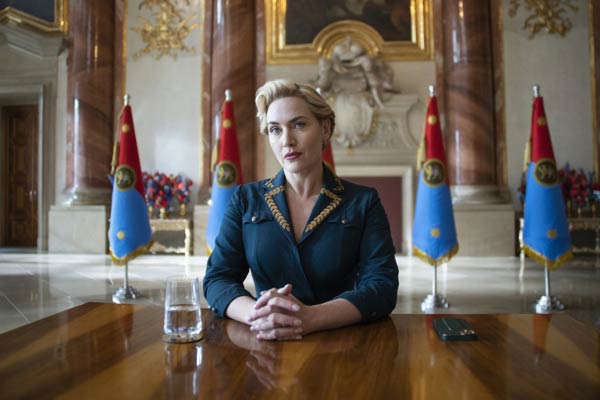 Chancellor Elena Vernham in The Regime