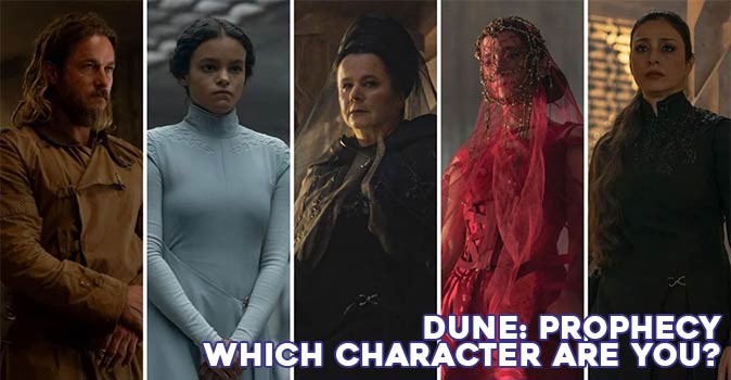 Welcome to Quiz: DuneProphecy  Which Character Are You