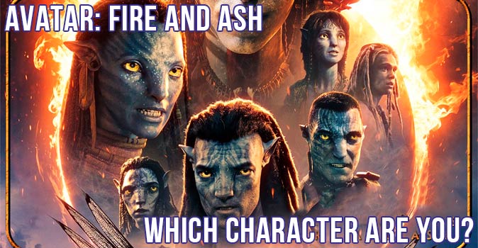 Bem-vindo ao questionário: Qual Personagem de Avatar: Fogo e Cinzas Você É?