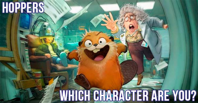 Willkommen beim Quiz: Welcher Hoppers-Charakter bist du?