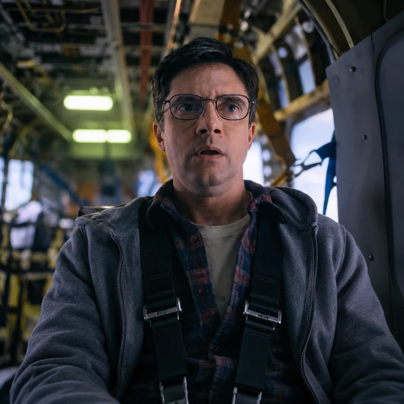Topher Grace como Ben en Buddy