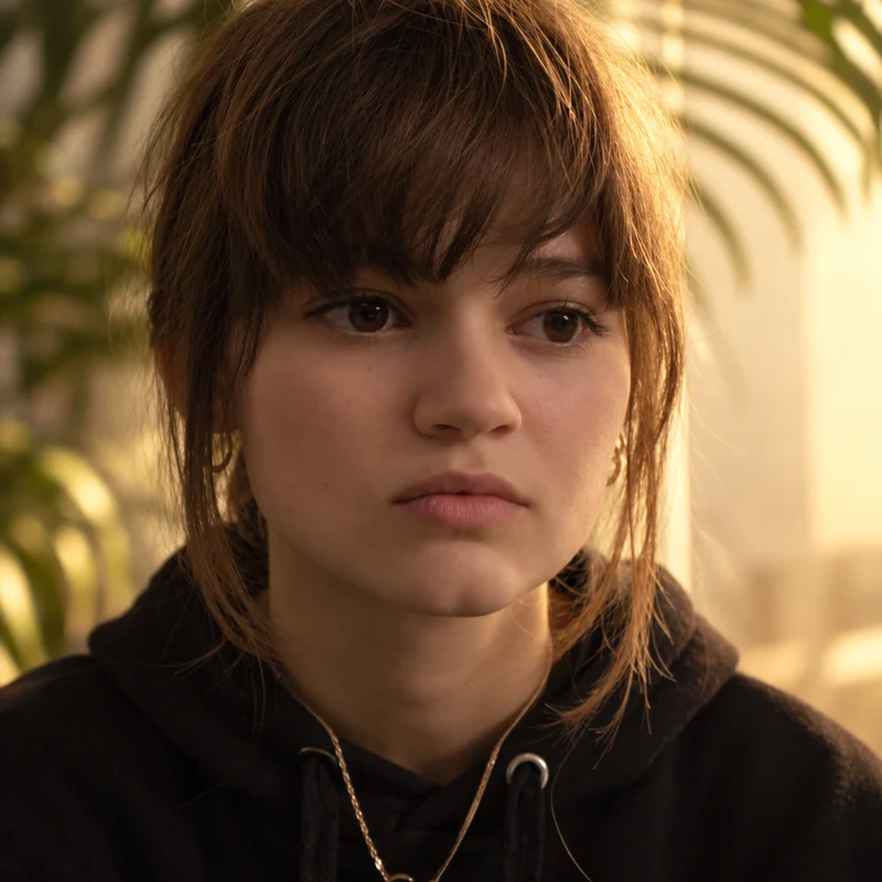 Ciara Bravo como Delilah 'Del' Luccetti en Wayne