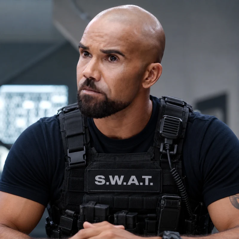 Shemar Moore como Sergeant Daniel 'Hondo' Harrelson en S.W.A.T.