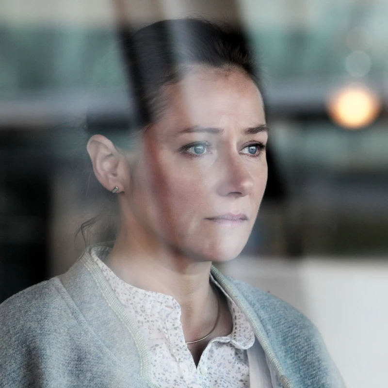 Sidse Babett Knudsen as Karenina in Kill Jackie
