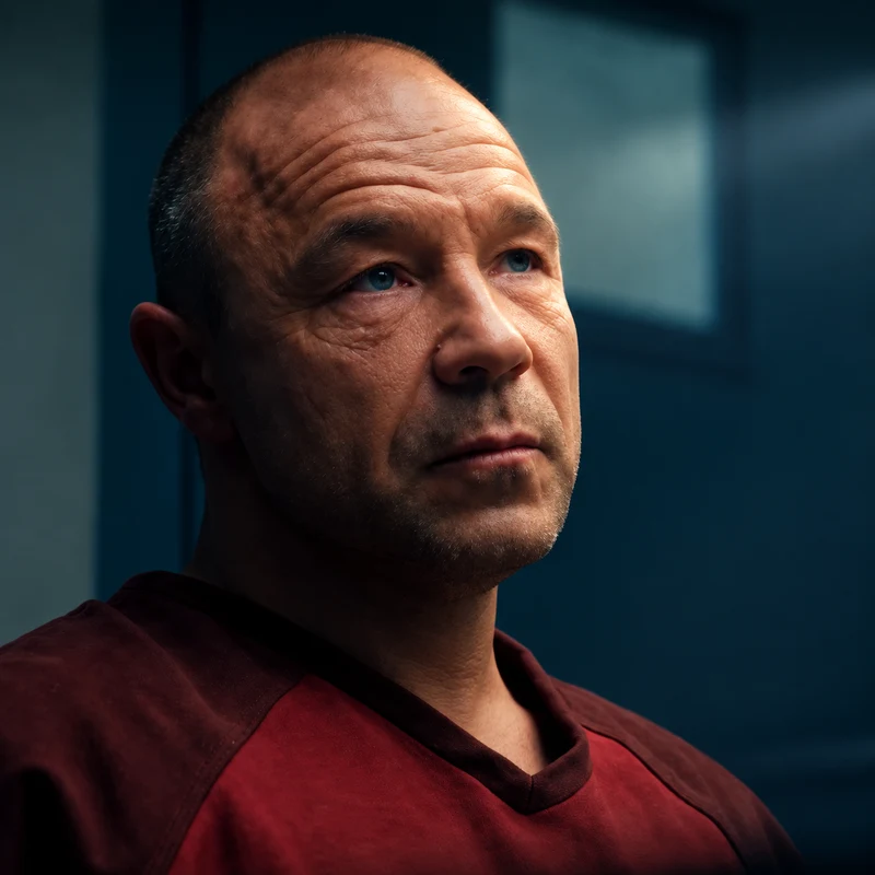 Stephen Graham as Jurek Walter in Nocturne