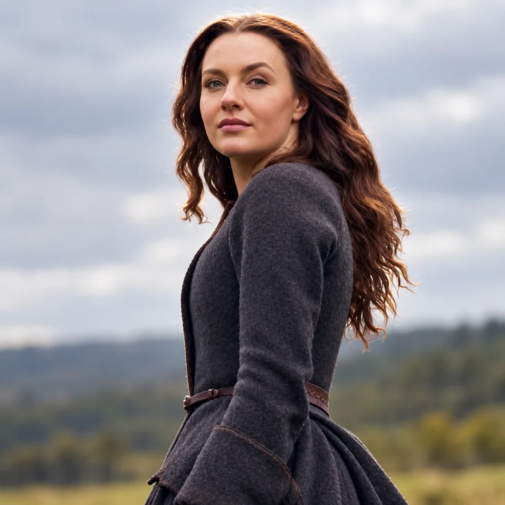 Harriet Slater dans le rôle de Ellen MacKenzie dans Outlander: Blood of My Blood