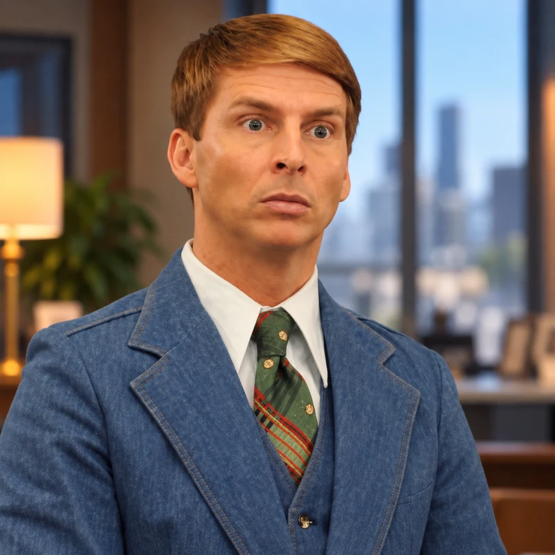Jack McBrayer como Kenneth Parcell en 30 Rock