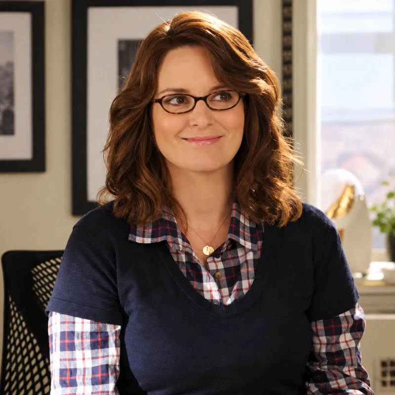 Tina Fey como Liz Lemon en 30 Rock