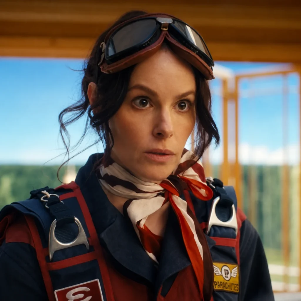 Emily Hampshire as E.D.I.T.H. in VisionQuest
