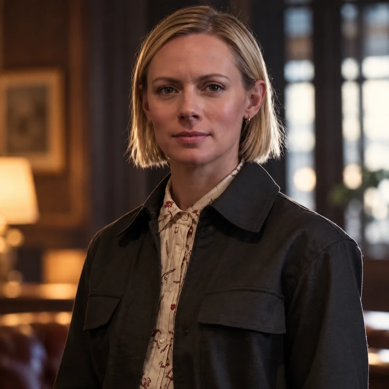 Lucy Phelps als DC Jess Lombard in The Chelsea Detective
