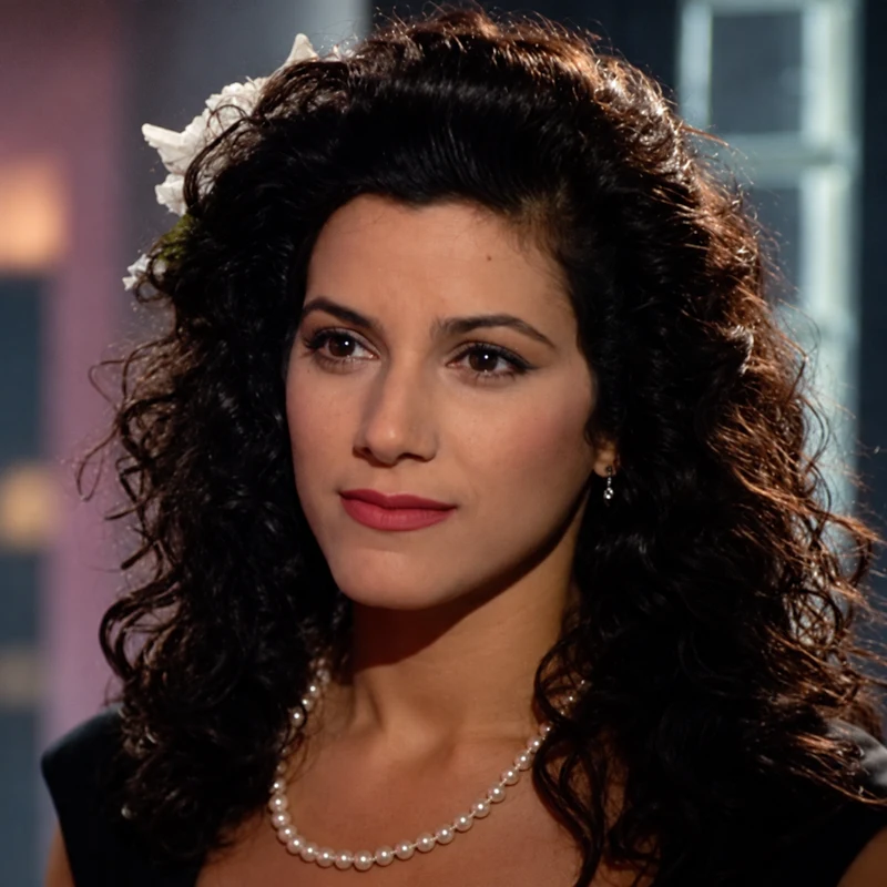 Saundra Santiago as Detective Gina Calabrese in Miami Vice