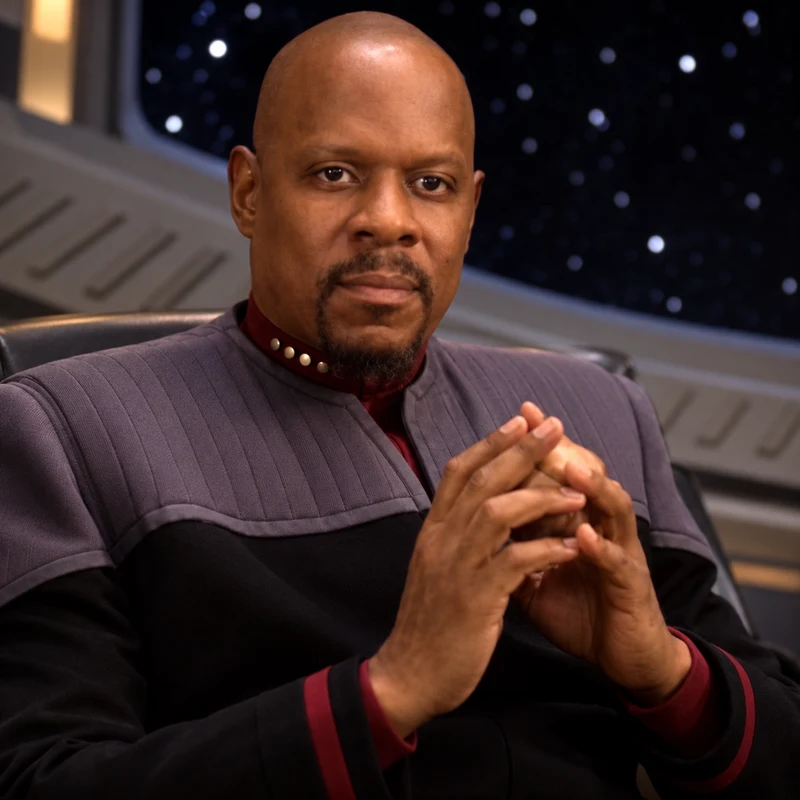 Avery Brooks as Captain Benjamin 'Ben' Sisko in Star Trek: Deep Space Nine