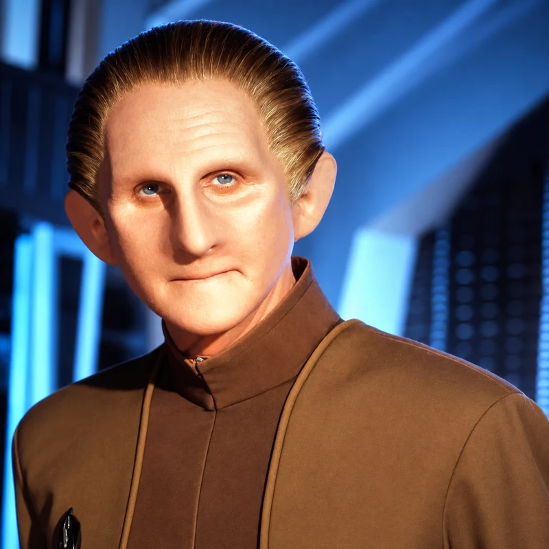 René Auberjonois as Constable Odo in Star Trek: Deep Space Nine