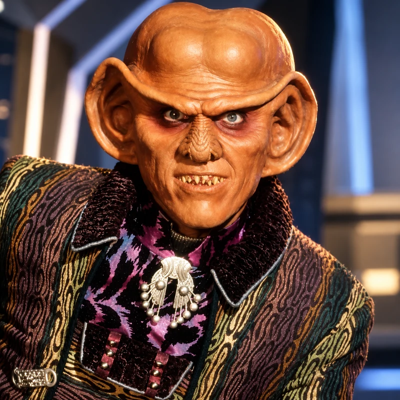 Armin Shimerman as Quark in Star Trek: Deep Space Nine