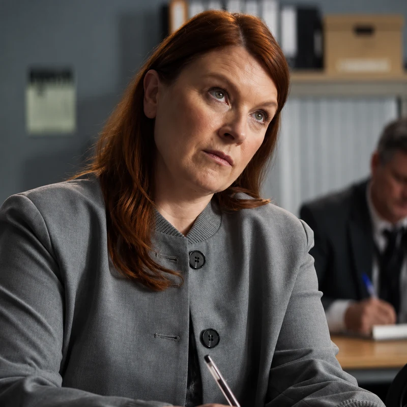 Niamh McCann as Tracy Garnett in Cooper & Fry