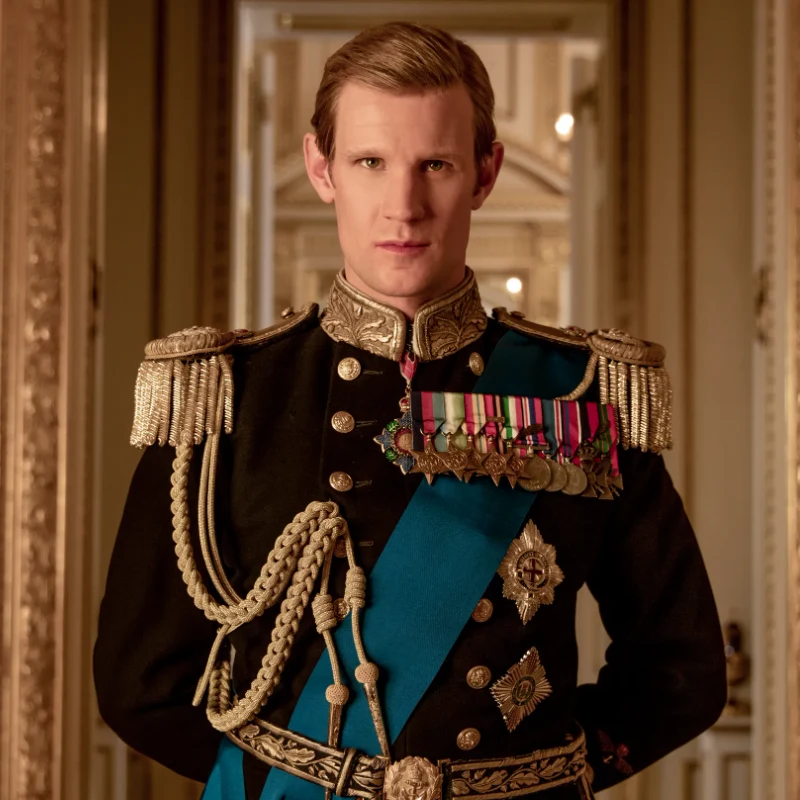 Matt Smith as Prince Philip, Duke of Edinburgh in The Crown