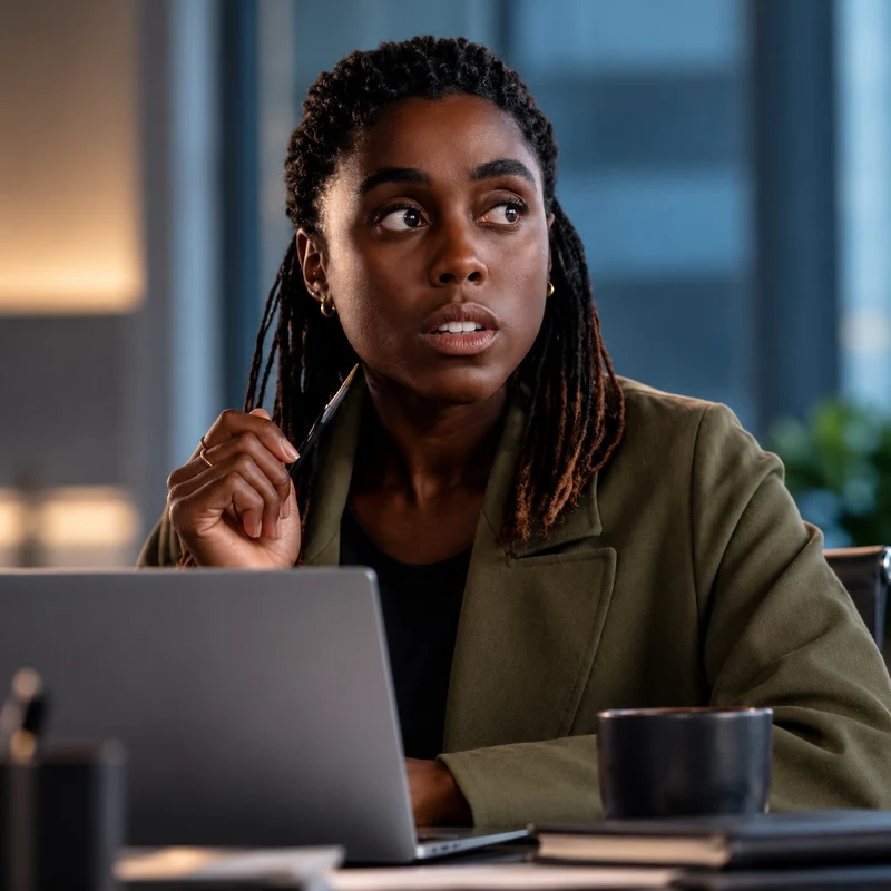 Lashana Lynch as Bianca Pullman in The Day of the Jackal