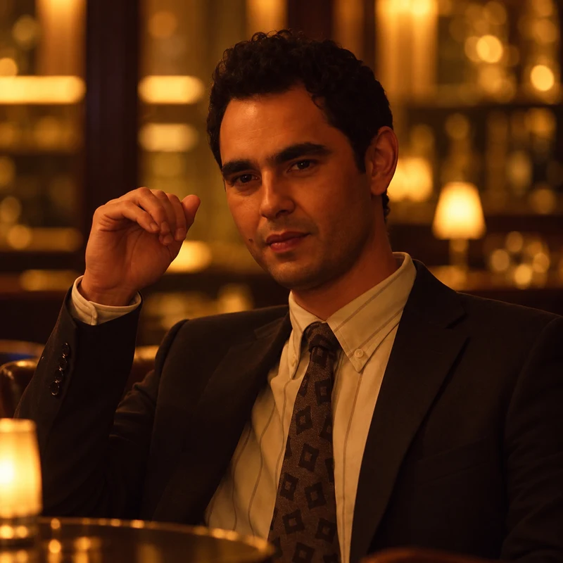 Max Minghella como John Borrelli em Clayface