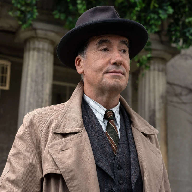 Tim McMullan as Atticus Pünd in Marble Hall Murders
