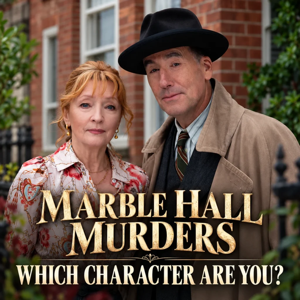 Marble Hall Murders character personality quiz