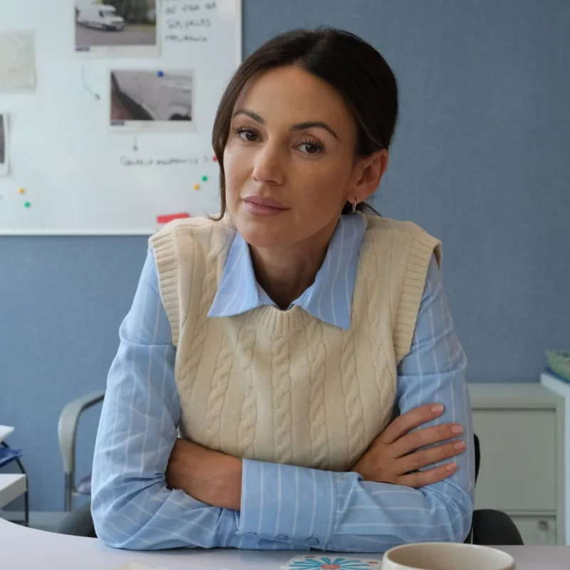 Michelle Keegan as Di Emma Crane in The Blame
