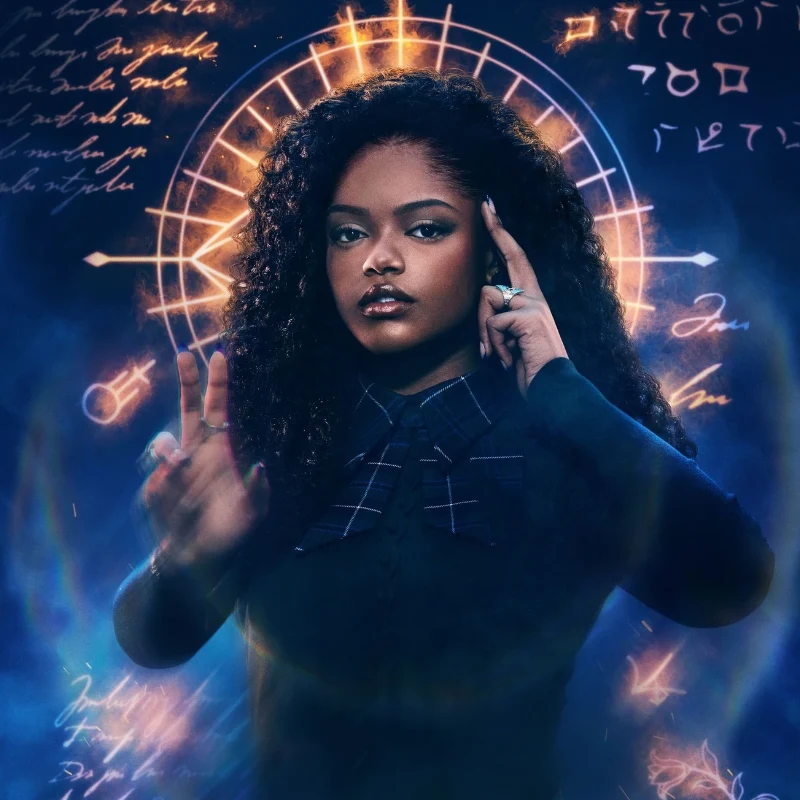 Jordan Leftwich as Sasha in Coven Academy
