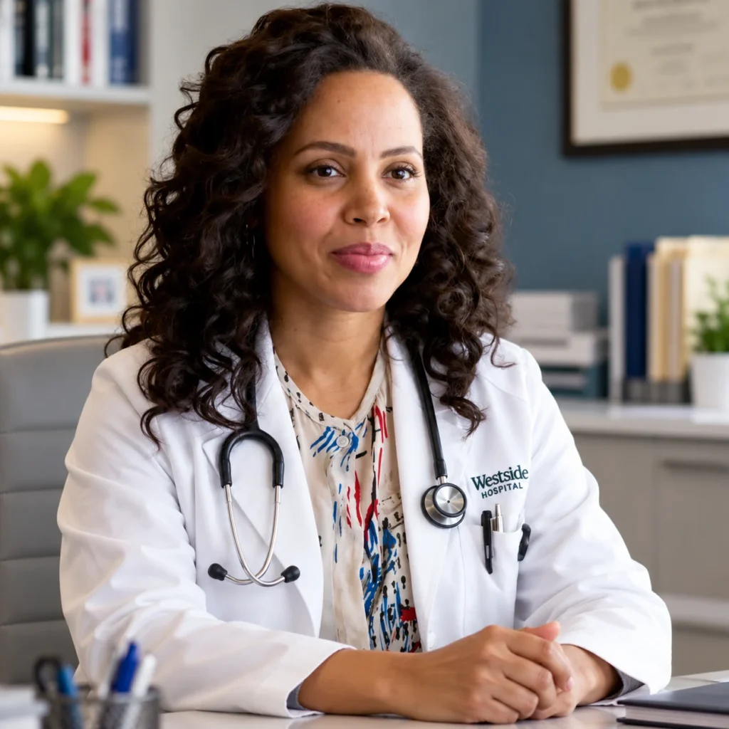 Amirah Vann dans le rôle de Dr. Gina Walker dans Doc
