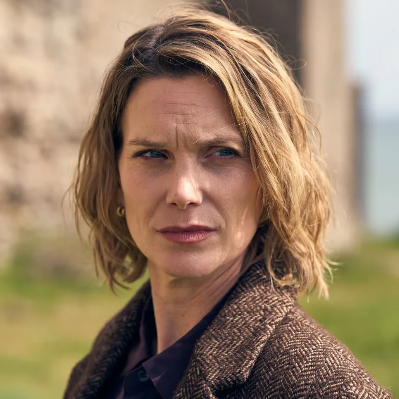 Liz White as DI Rose O'Connell in The Northumbria Mysteries