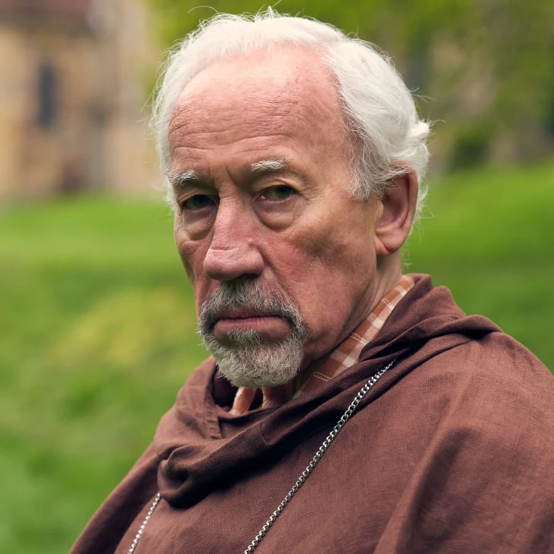 Simon Callow as Father David Rutherford in The Northumbria Mysteries