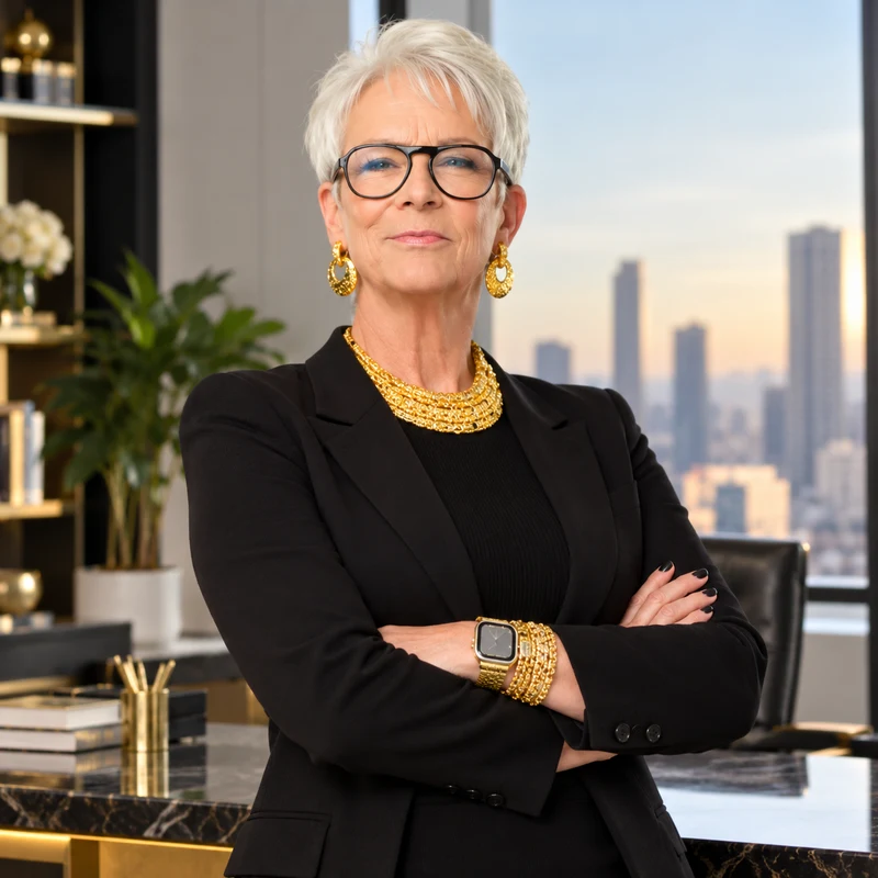 Jamie Lee Curtis as Claudia in Newlyweds