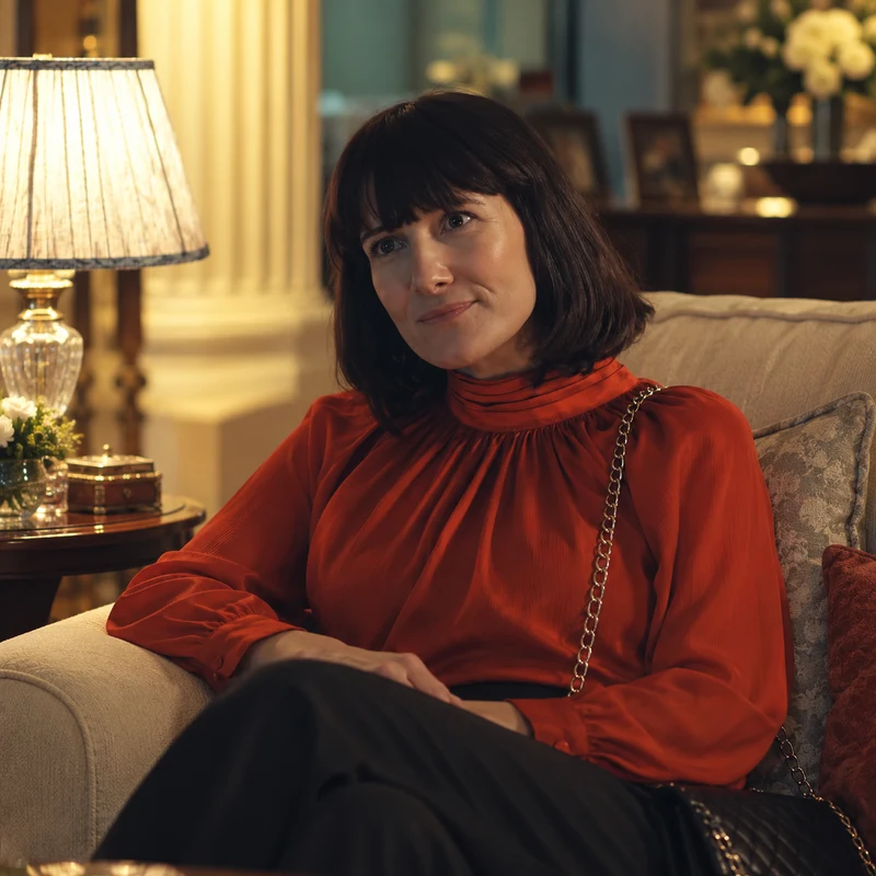 Sarah Solemani as Lucy Gilmour in The Party