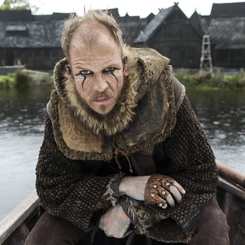 Gustaf Skarsgård as Floki in Vikings