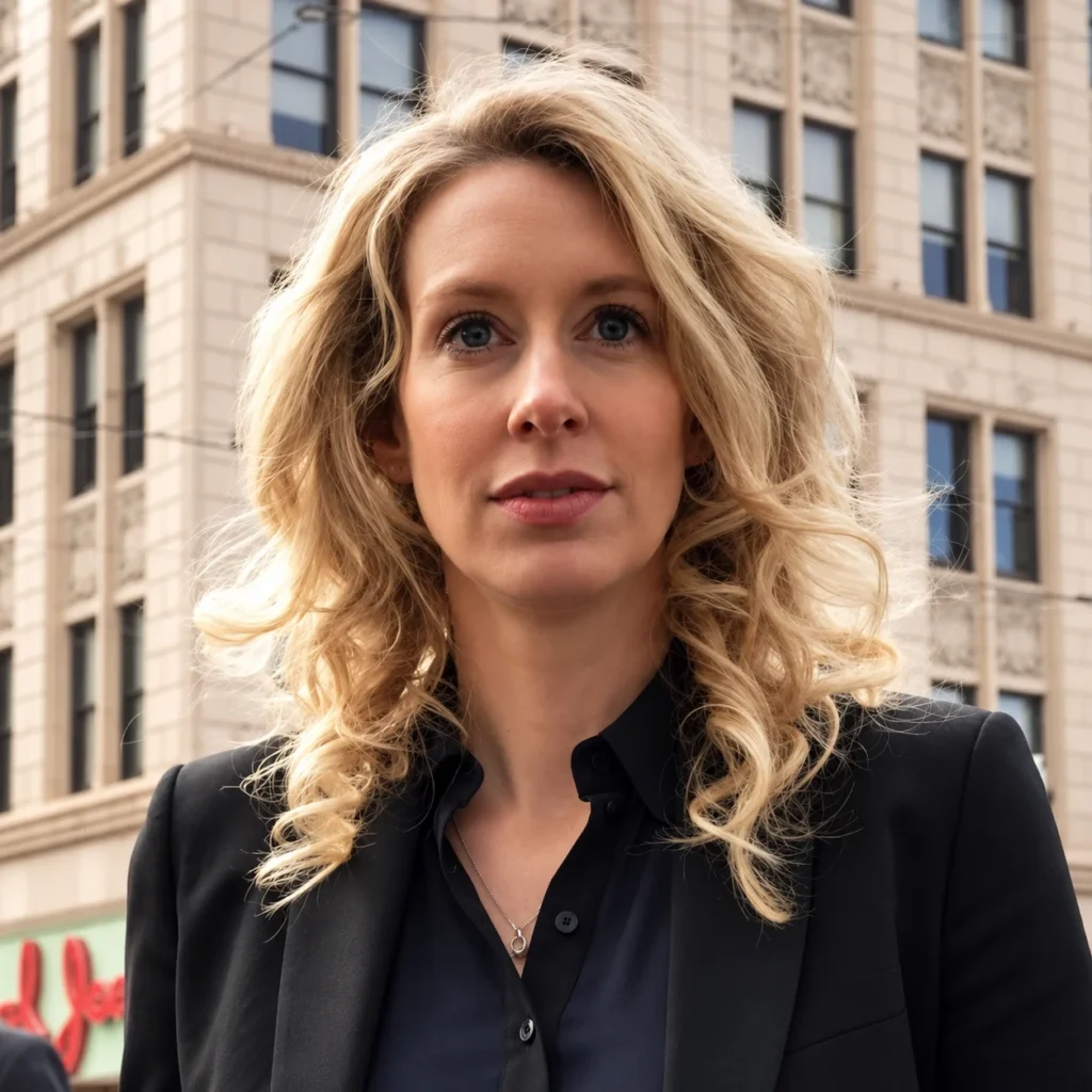 Elizabeth Holmes as Self in You Can See Everything
