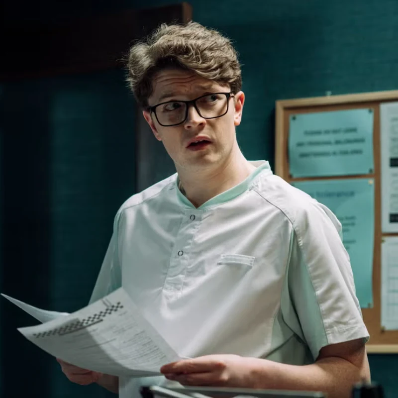 Josh Barrow as Eddie Garside in Winter