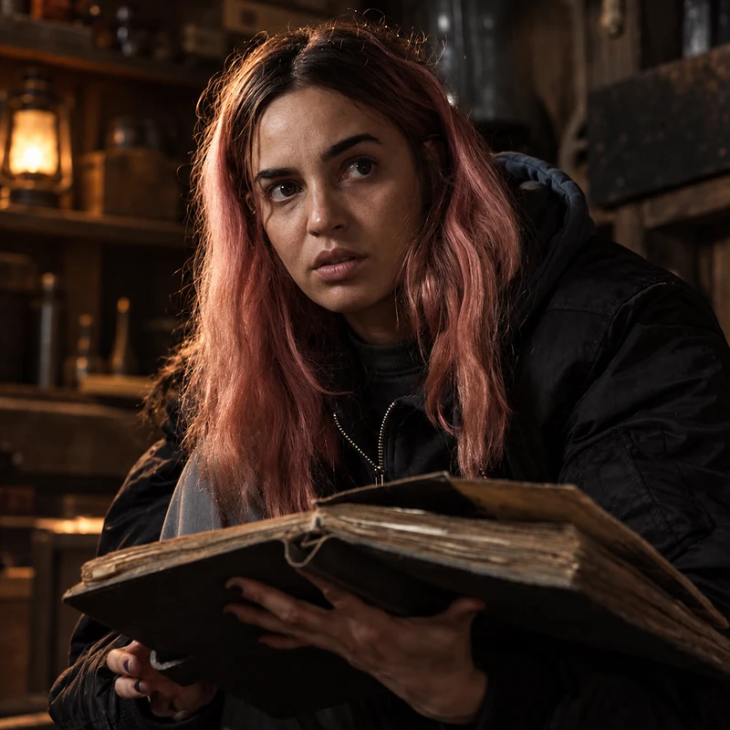 Souheila Yacoub dans le rôle de Alice dans Evil Dead Burn