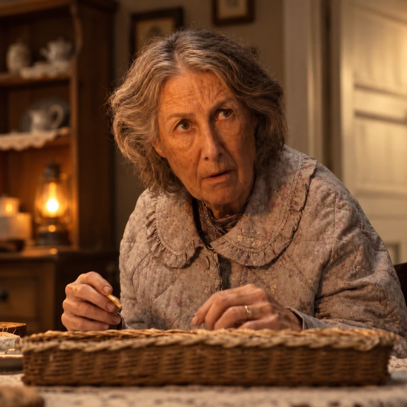 Maude Davey dans le rôle de Polly dans Evil Dead Burn