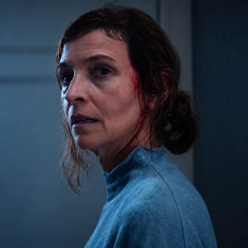 Tandi Wright dans le rôle de Susan dans Evil Dead Burn