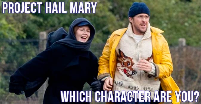 Bienvenido al cuestionario: ¿Qué personaje de Project Hail Mary eres?