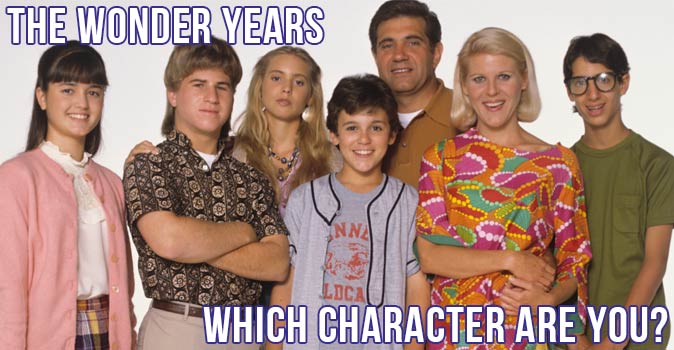 Welcome to Quiz: Which 'The Wonder Years' Character Are You