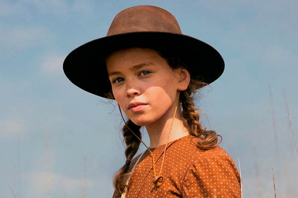 Laura Ingalls in Little House on the Prairie