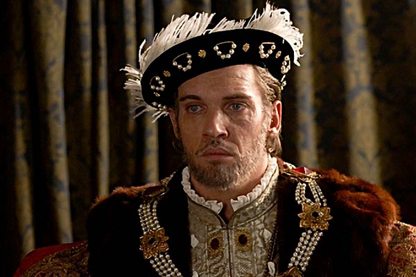 King Henry VIII in The Tudors