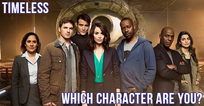 Welcome to Quiz: Which 'Timeless' Character Are You