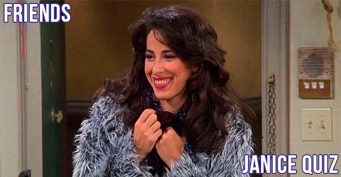 Welcome to Quiz: Friends Janice Quiz
